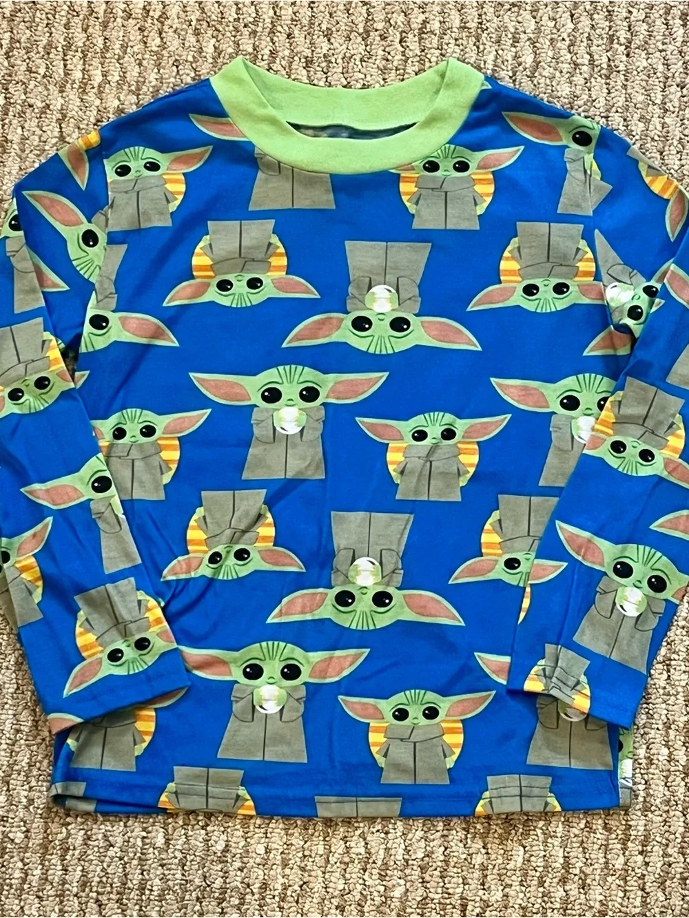 Star Wars Boys Pajama Lot Size 8 - Mandalorian Grogu Baby Yoda